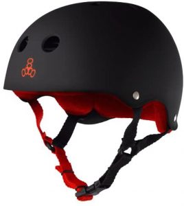 hover board black helmet