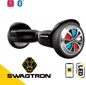 Swagtron T6 black hoverboard