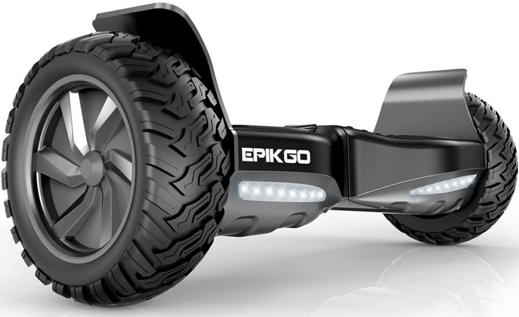 Alloy Wheel All-Terrain Scooter Hover Board 8.5" Self Balancing by EPIKGO - UL2272 Certified