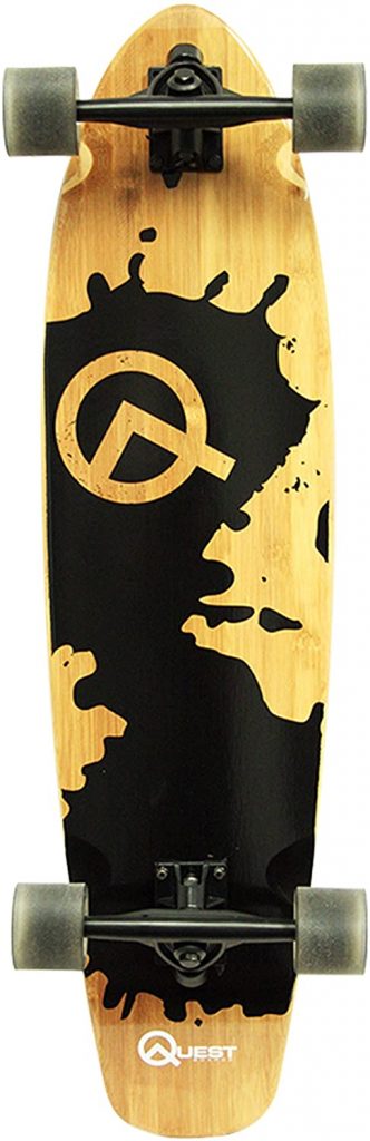 Quest Rorshack Bamboo Longboard