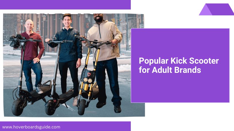 7 Best Rated Adult Kick Scooters