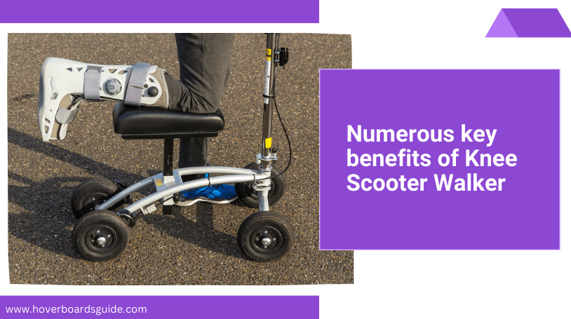 Knee Scooter Walker for Broken Leg