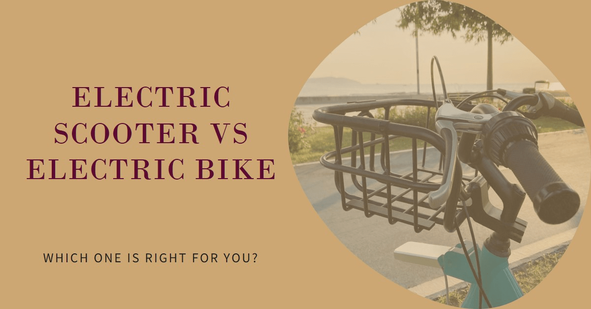 Electric Scooter vs Electric Bike: Which Is Better?