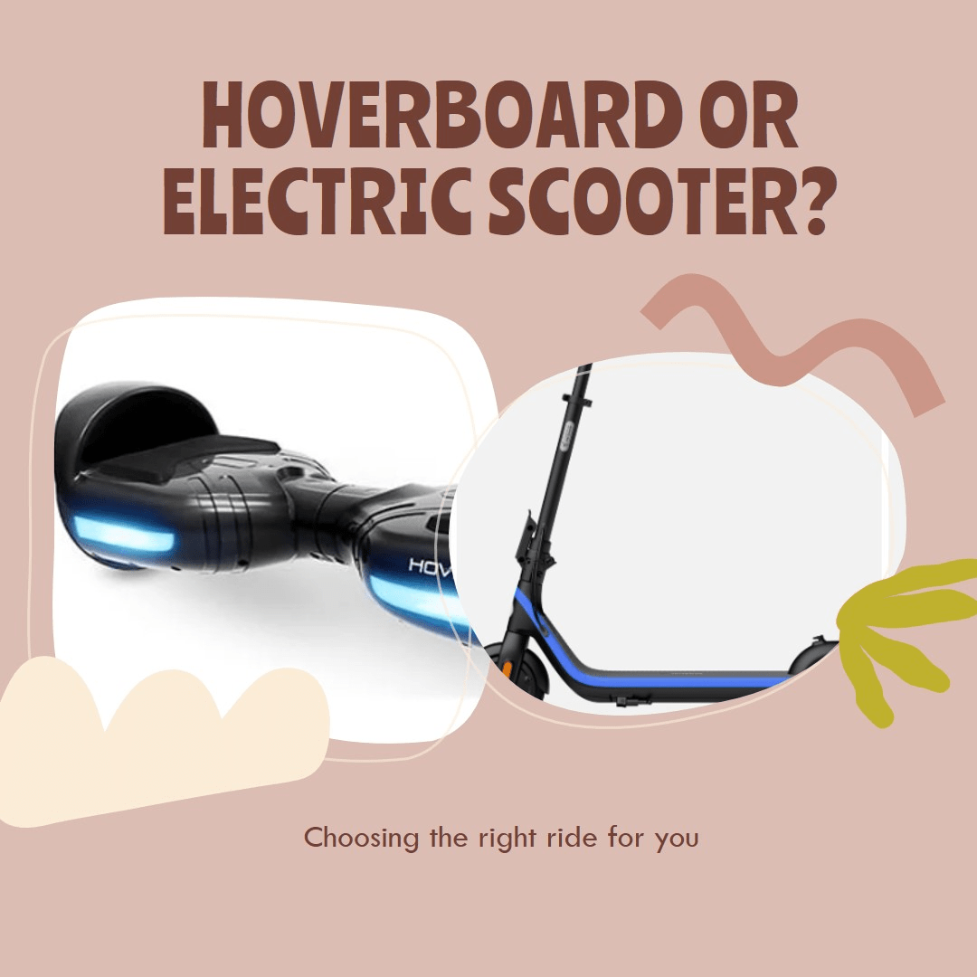 Hoverboard vs Electric Scooter