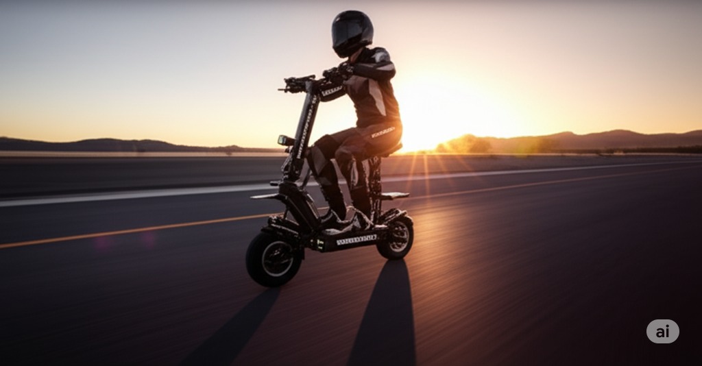 Electric Scooter 50 MPH