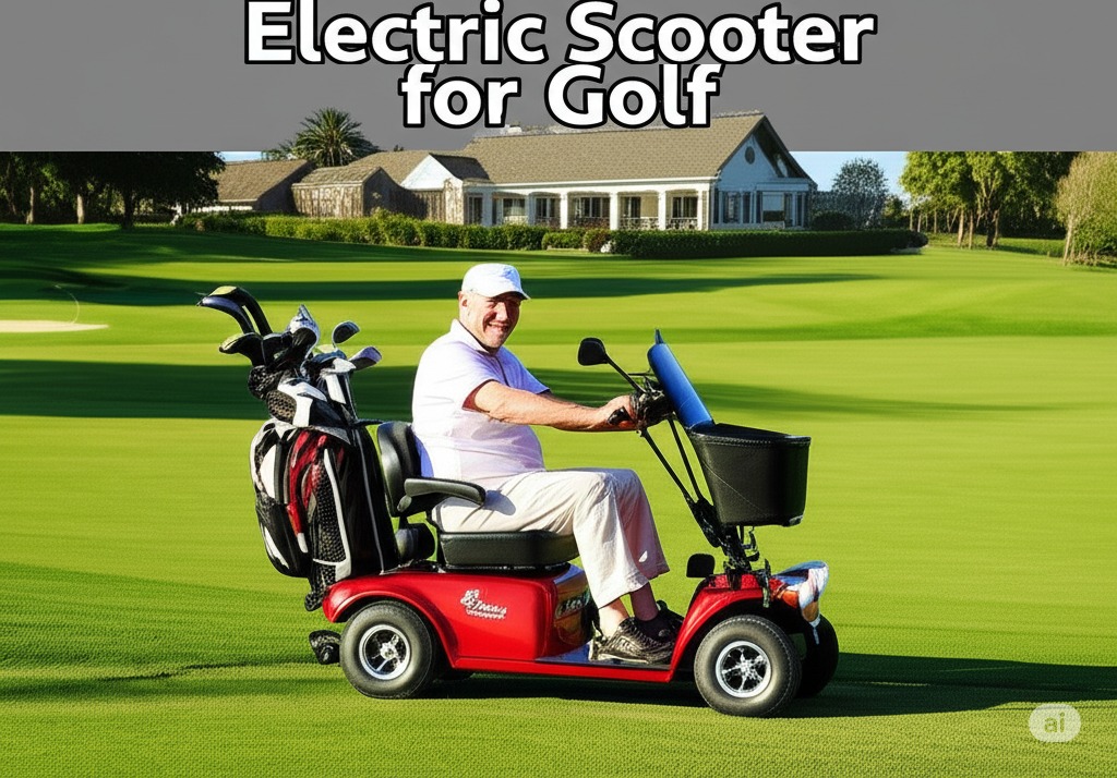 Electric Scooter for Golf