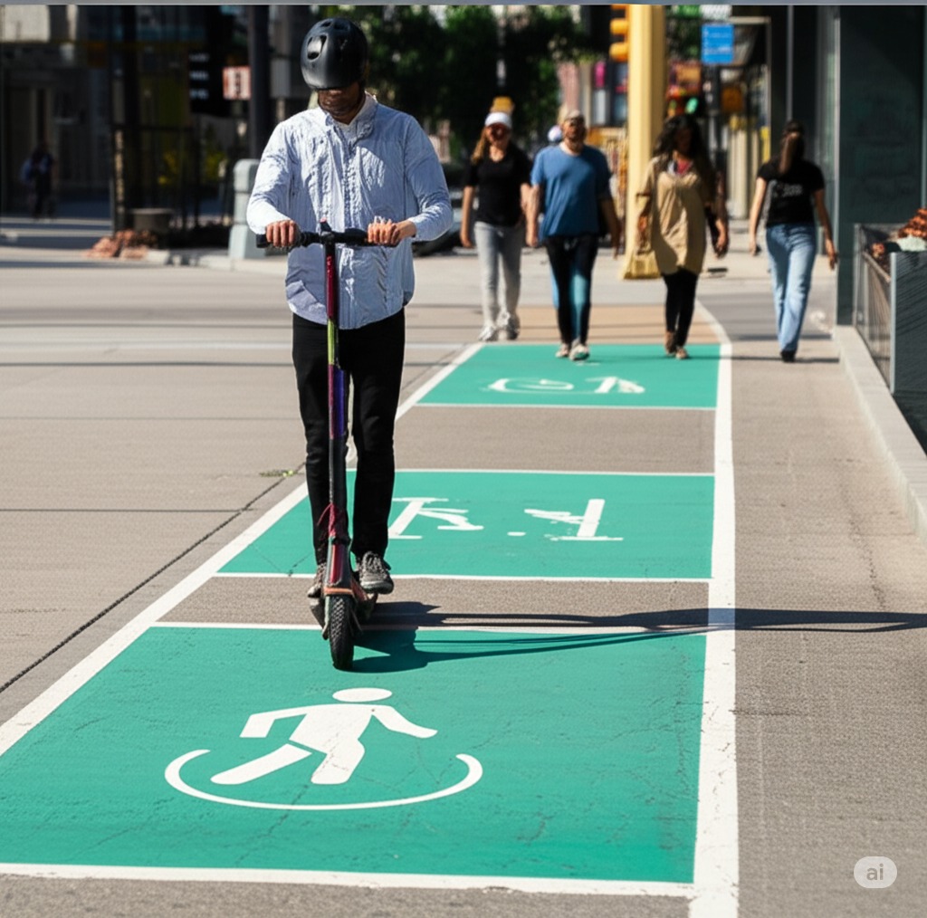 Are Electric Scooters Allowed on Sidewalks 