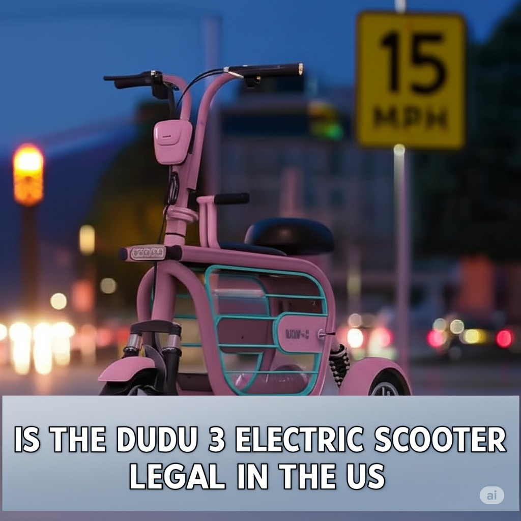 Is the DUDU 3 Electric Scooter Legal in the United States