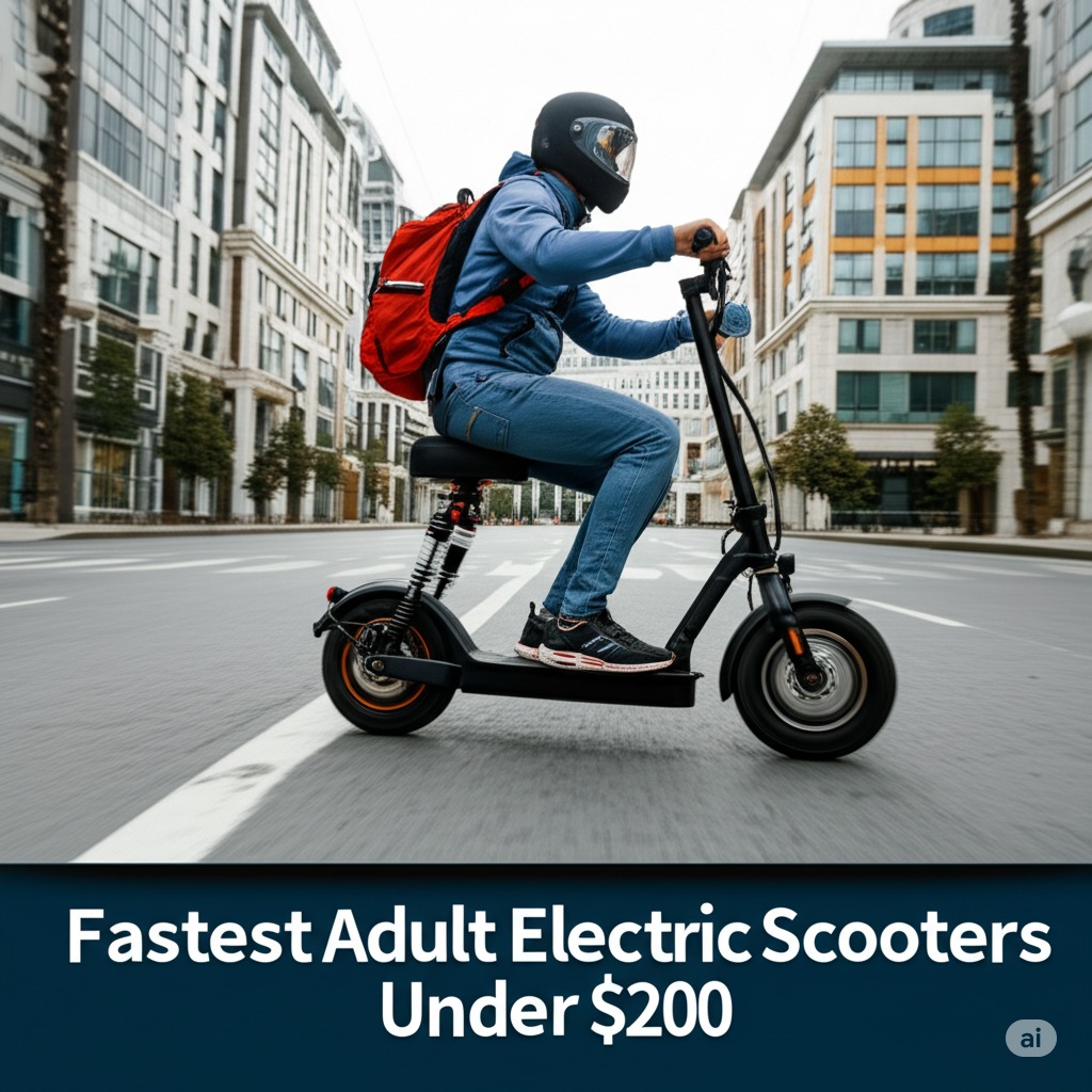 Fastest Adult Electric Scooters Under $200