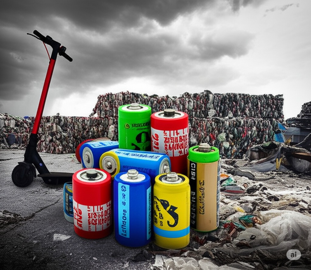 The Battery Problem: Pollution & E-Waste