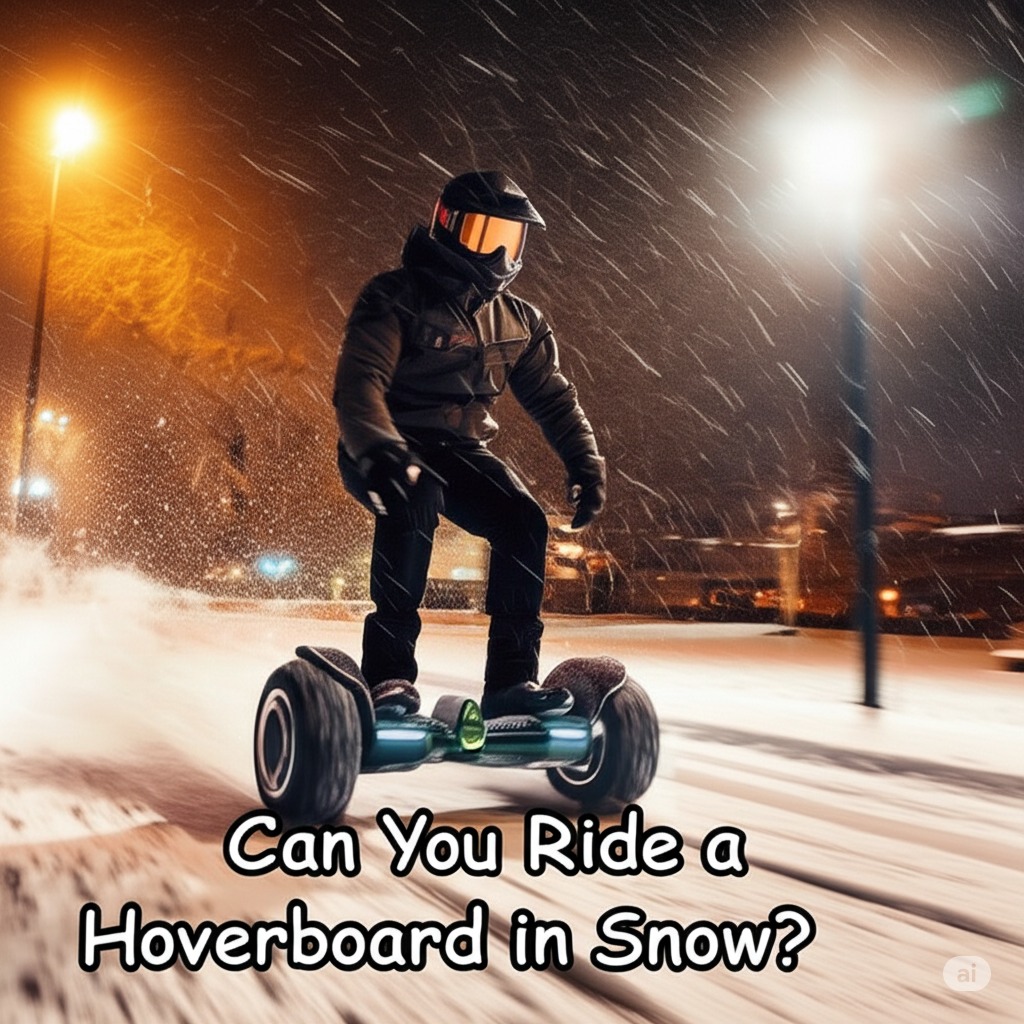 Can You Ride a Hoverboard in Snow?