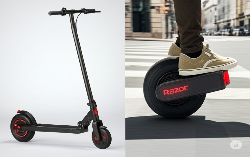 Electric Scooters vs Onewheels