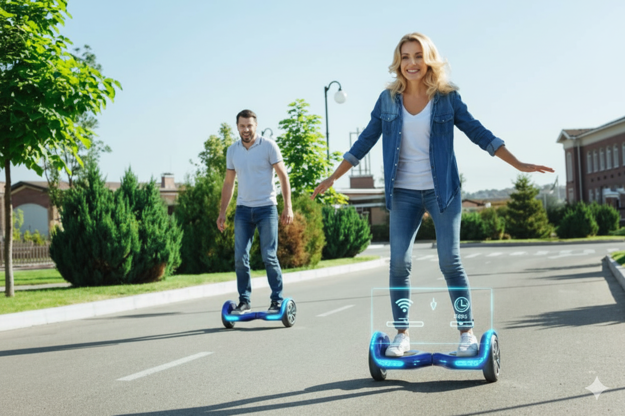 AI-Enabled Self Balancing Hoverboards with Smart Sensors