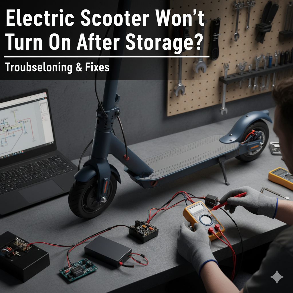 Electric Scooter Won't Turn On After Storage?