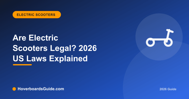 Are Electric Scooters Legal? 2026 US Laws Explained - HoverboardsGuide