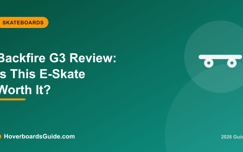 Backfire G3 Review: Is This E-Skate Worth It? - HoverboardsGuide
