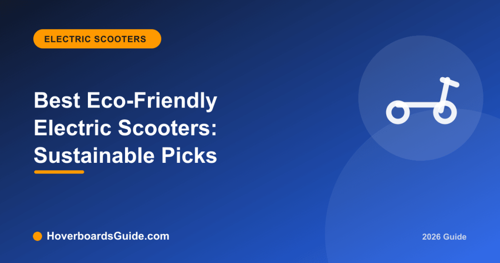 Best Eco-Friendly Electric Scooters: Sustainable Picks - HoverboardsGuide