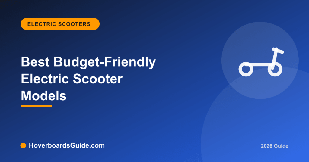 Best Budget-Friendly Electric Scooter Models - HoverboardsGuide
