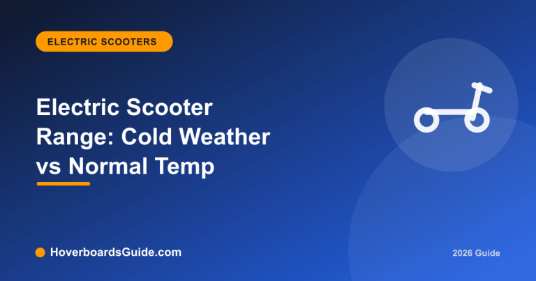 Electric Scooter Range: Cold Weather vs Normal Temp - HoverboardsGuide