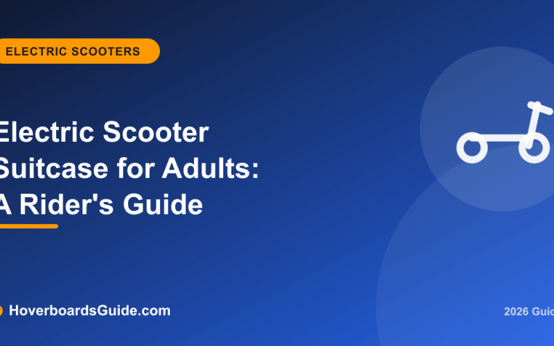Electric Scooter Suitcase for Adults: A Rider's Guide - HoverboardsGuide