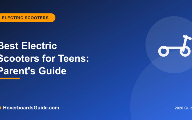 Best Electric Scooters for Teens: Parent's Guide - HoverboardsGuide