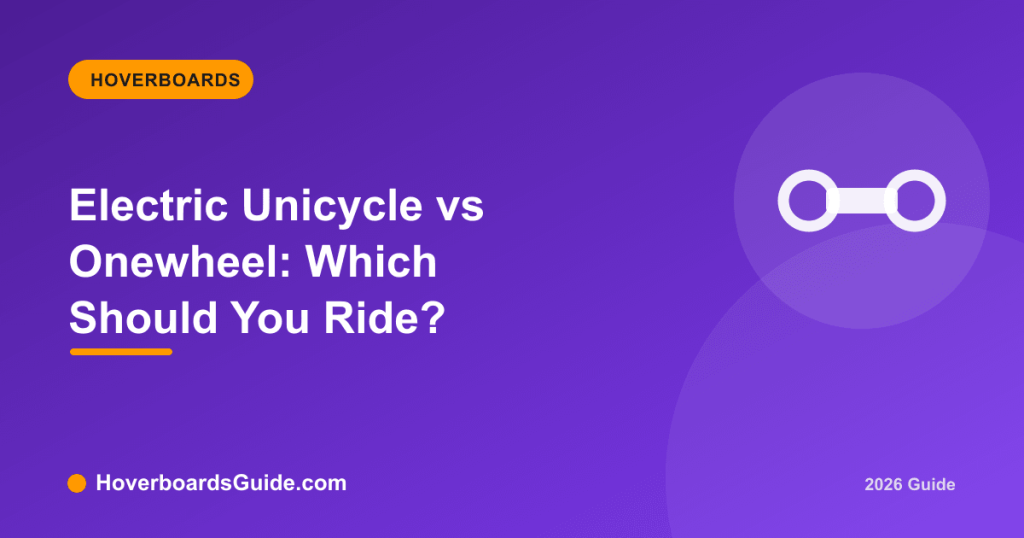 Electric Unicycle vs Onewheel: Which Should You Ride? - HoverboardsGuide