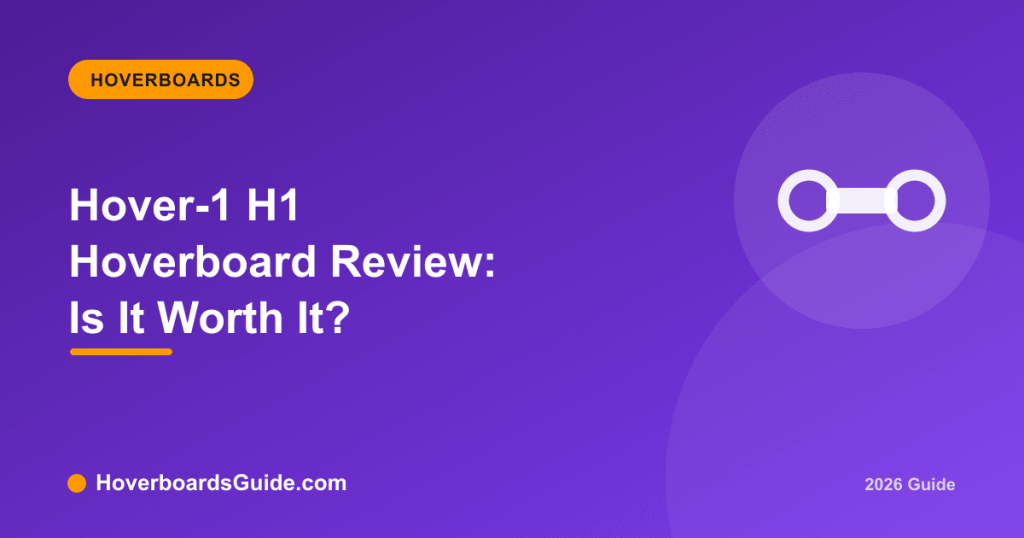Hover-1 H1 Hoverboard Review: Is It Worth It? - HoverboardsGuide