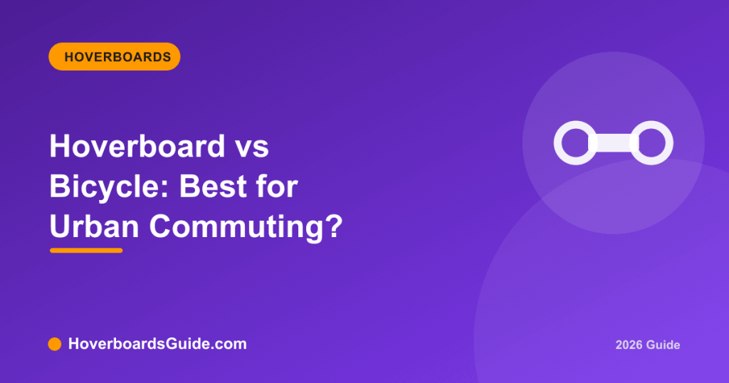 Hoverboard vs Bicycle: Best for Urban Commuting? - HoverboardsGuide