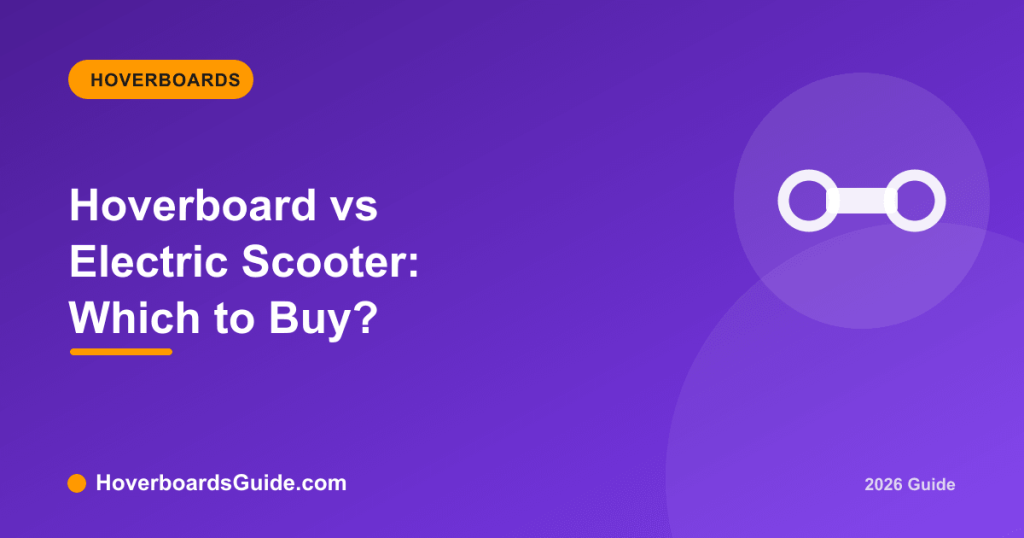 Hoverboard vs Electric Scooter: Which to Buy? - HoverboardsGuide