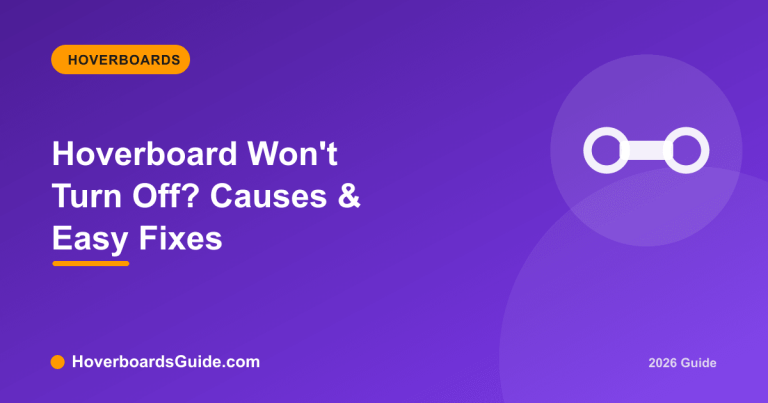 Hoverboard Won't Turn Off? Causes & Easy Fixes - HoverboardsGuide