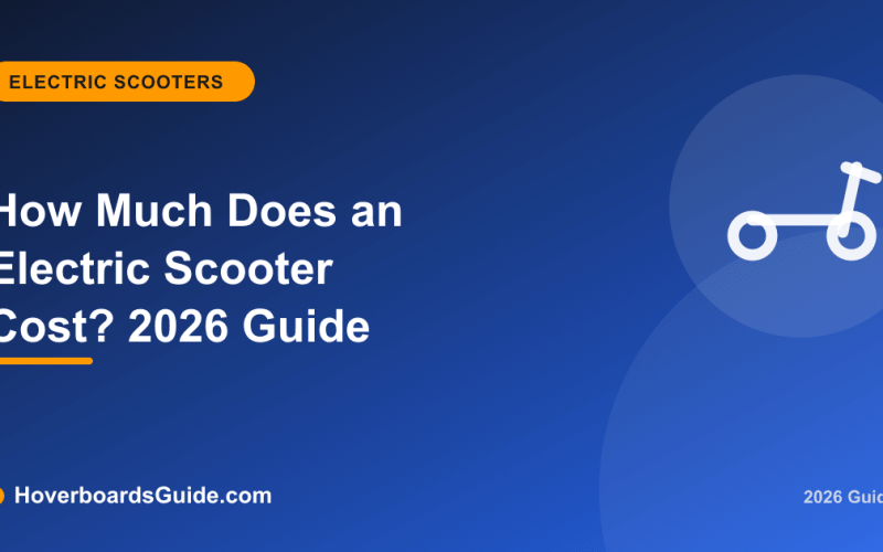 How Much Does an Electric Scooter Cost? 2026 Guide - HoverboardsGuide