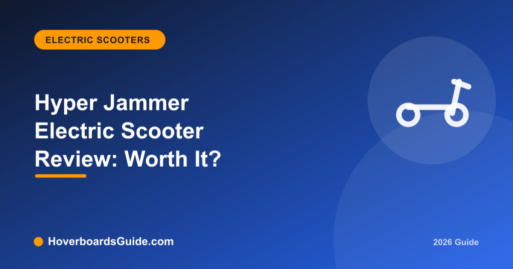 Hyper Jammer Electric Scooter Review: Worth It? - HoverboardsGuide