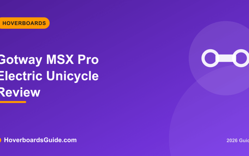 Gotway MSX Pro Electric Unicycle Review - HoverboardsGuide
