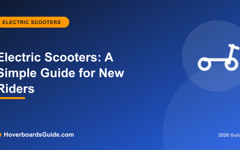 Electric Scooters: A Simple Guide for New Riders - HoverboardsGuide