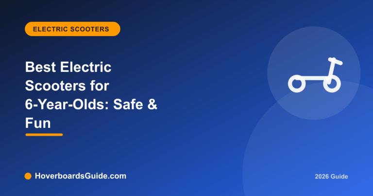 Best Electric Scooters for 6-Year-Olds: Safe & Fun - HoverboardsGuide