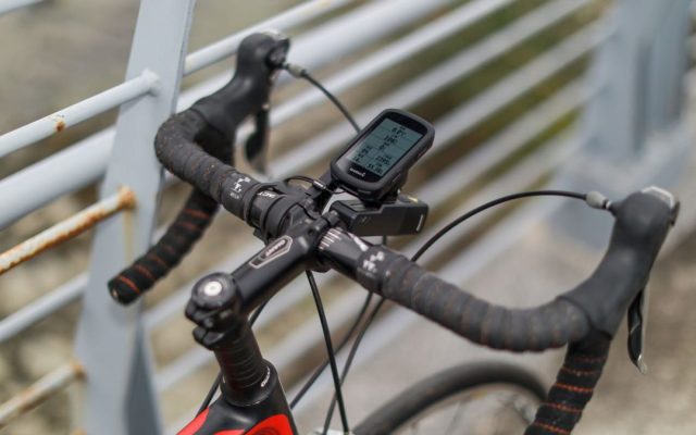 Bicycle handlebar with a bike computer